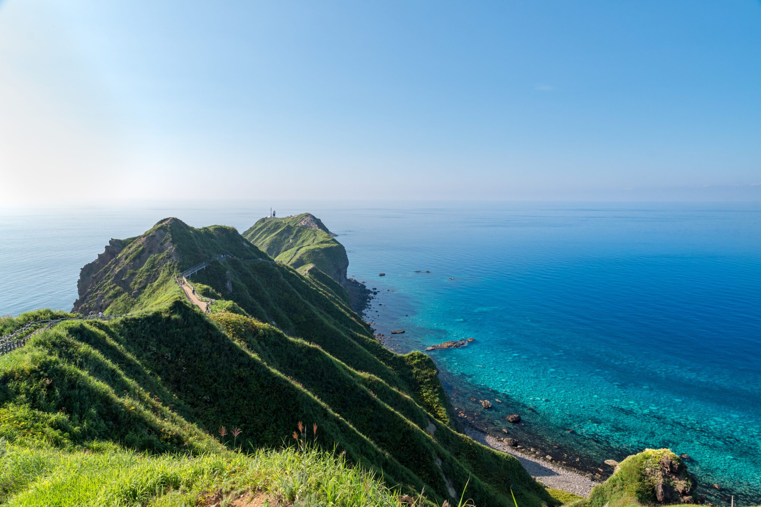 A Superb View of the Cape of Kamui / Shakotan Hokkaido, Japan.